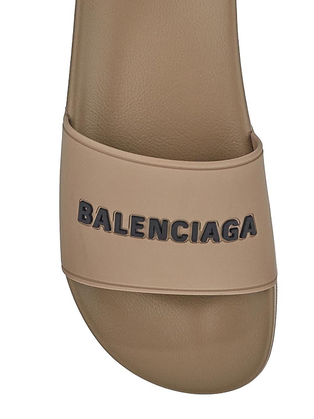 Oluxury Balenciaga Logo Slide Duty-free