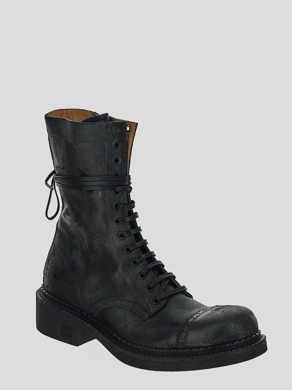 Oluxury Miu Miu Boots lace-up Qualità