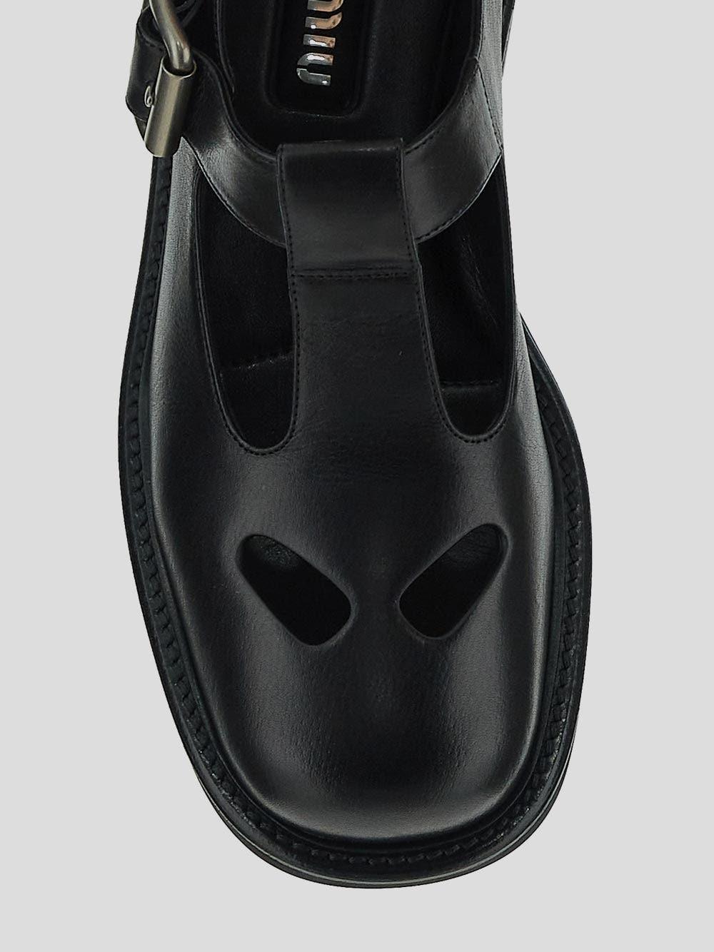 Oluxury Miu Miu T-bar shoes Vendita