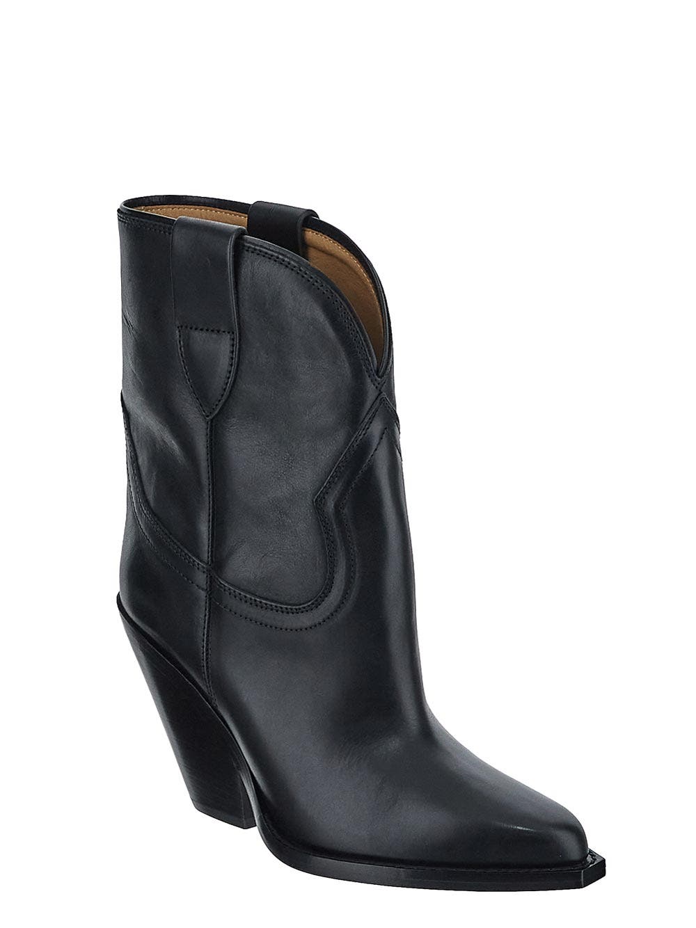 Oluxury Isabel Marant Leyane Texan Ankle Boots Negozi Online