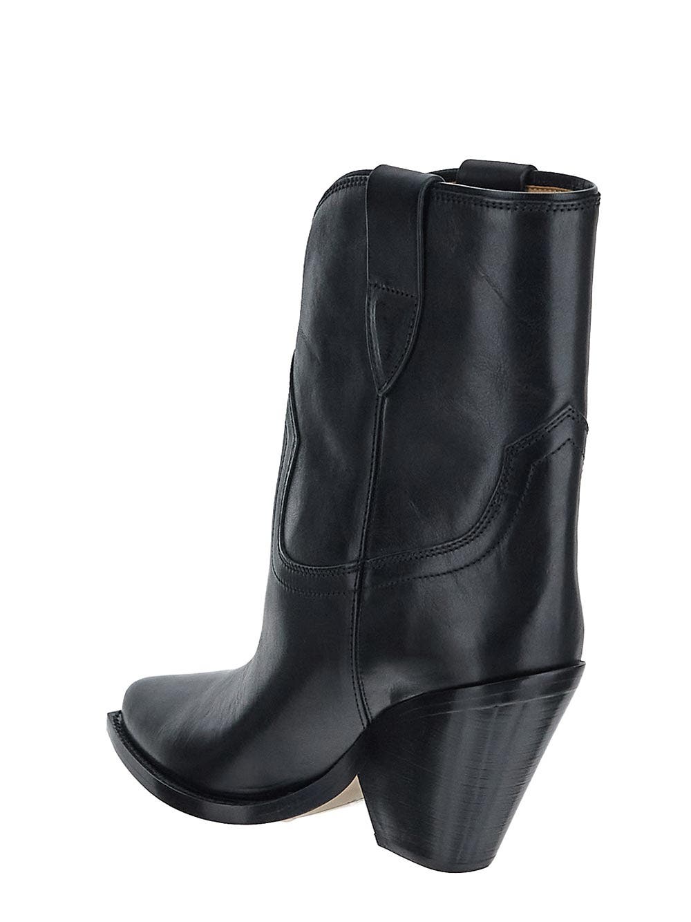 Oluxury Isabel Marant Leyane Texan Ankle Boots Negozi Online