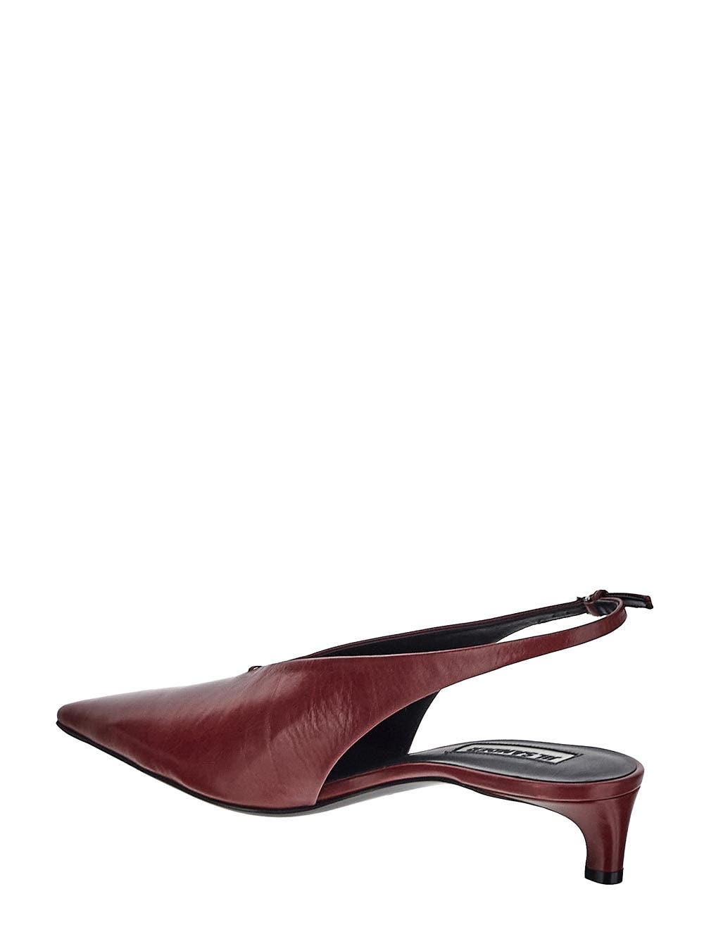 Oluxury Jil Sander Décolleté Shoe Consegna Veloce