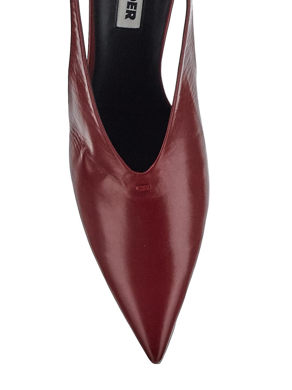 Oluxury Jil Sander Décolleté Shoe Consegna Veloce