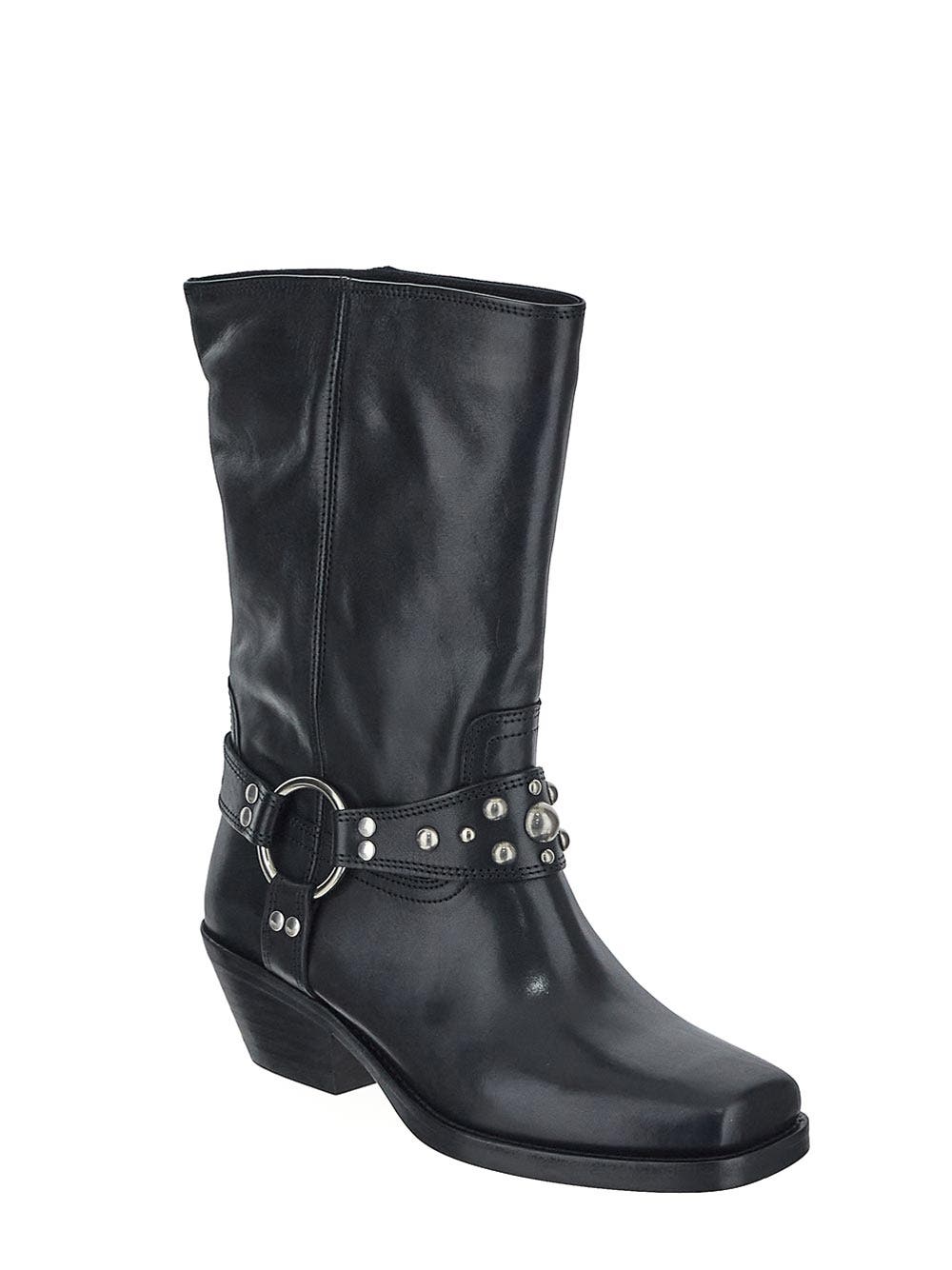 Oluxury Isabel Marant Biker Boots Antya Shopping Online