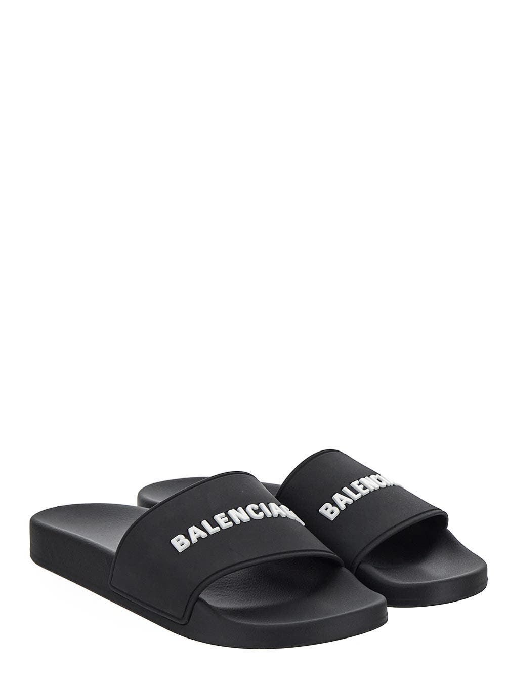 Oluxury Balenciaga Logo Slide Flash Sale
