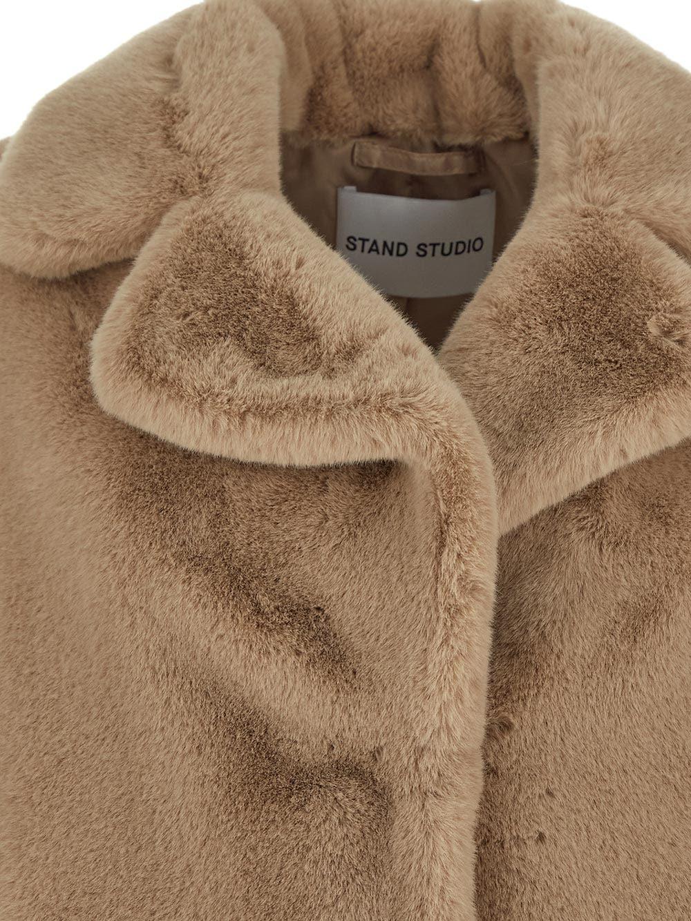 Oluxury Stand Studio Camille Cocoon Coat Super sconto