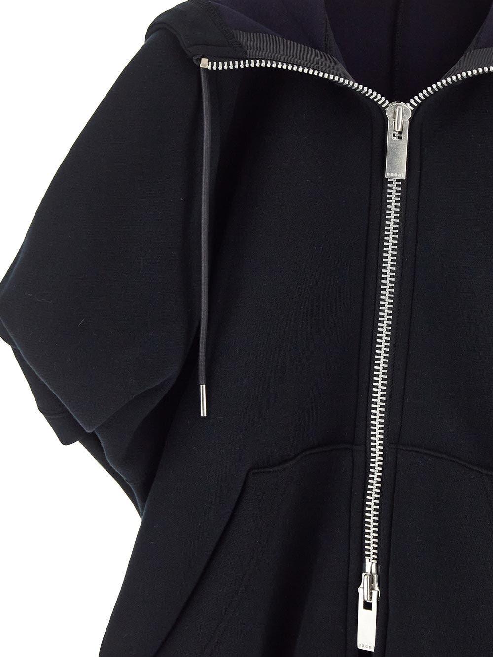 Oluxury Sacai Short Sleeve Hoodie Limitato a 3 giorni