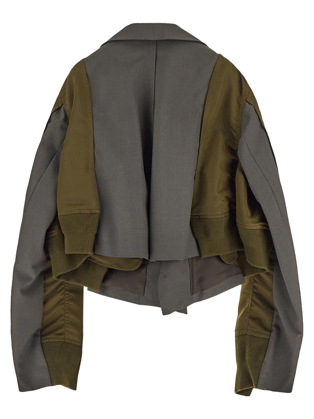 Oluxury Sacai Hybrid jacket Italia