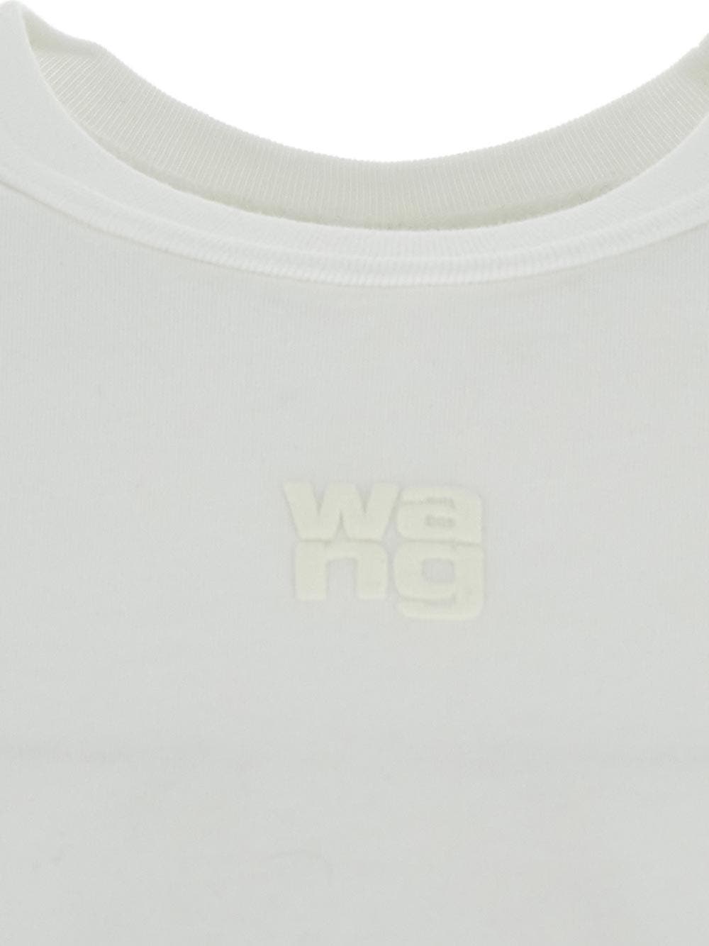 Oluxury T By Alexander Wang Essential Shrunk Tee Pezzi Unici