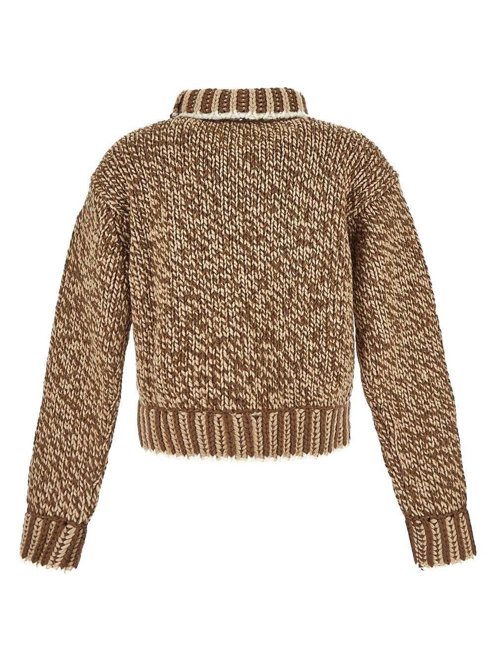 Oluxury Moncler Dolcevita Tricot Knit Sconto