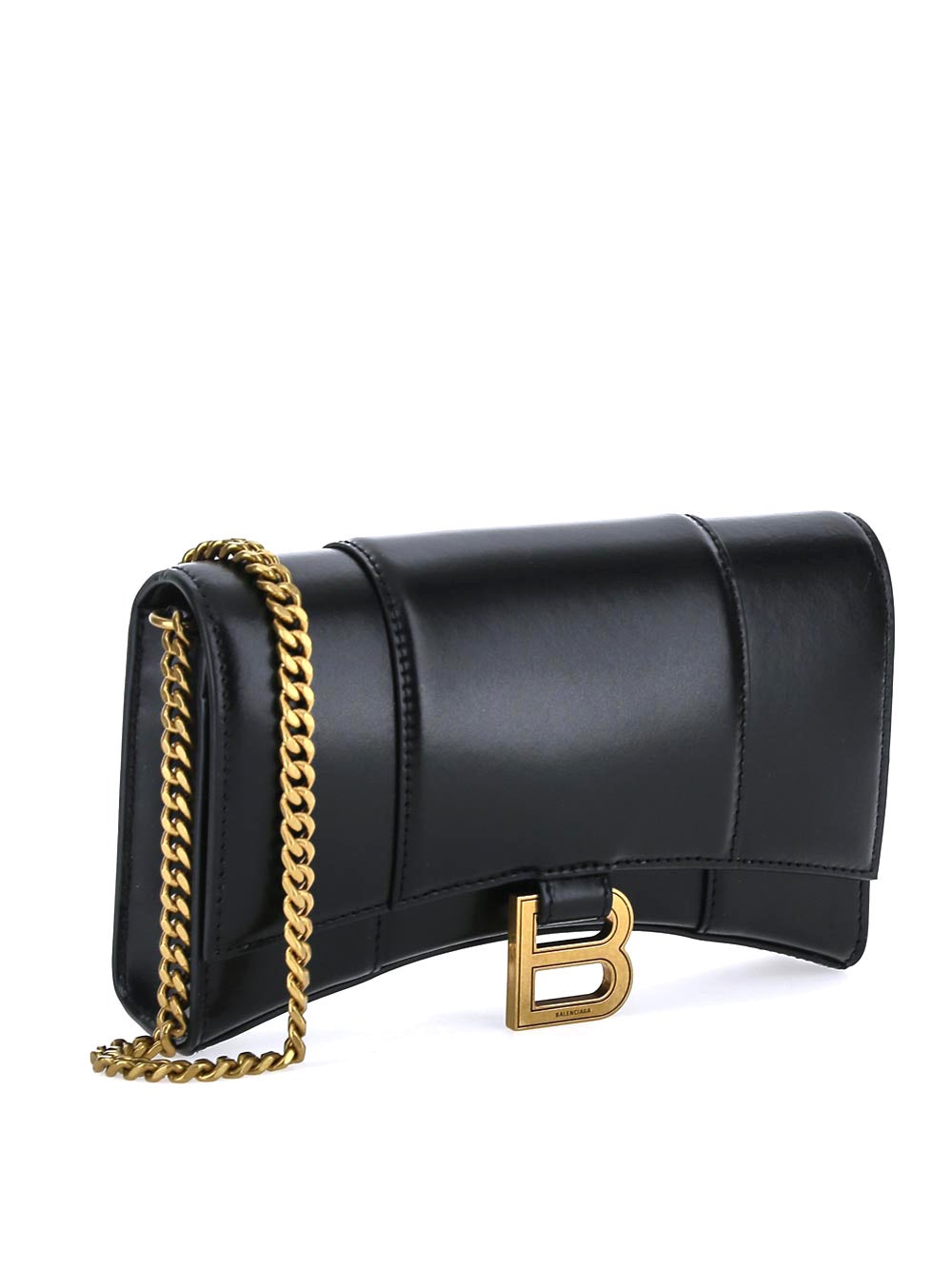 Oluxury Balenciaga Hourglass Chain Wallet Offerta esclusiva