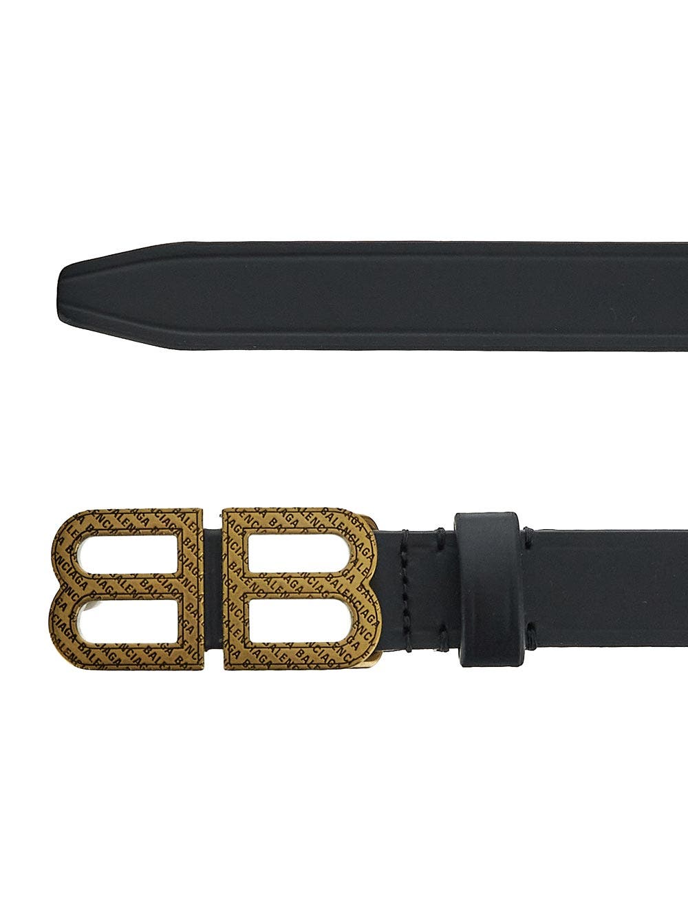 Oluxury Balenciaga Logo Belt Vendita calda