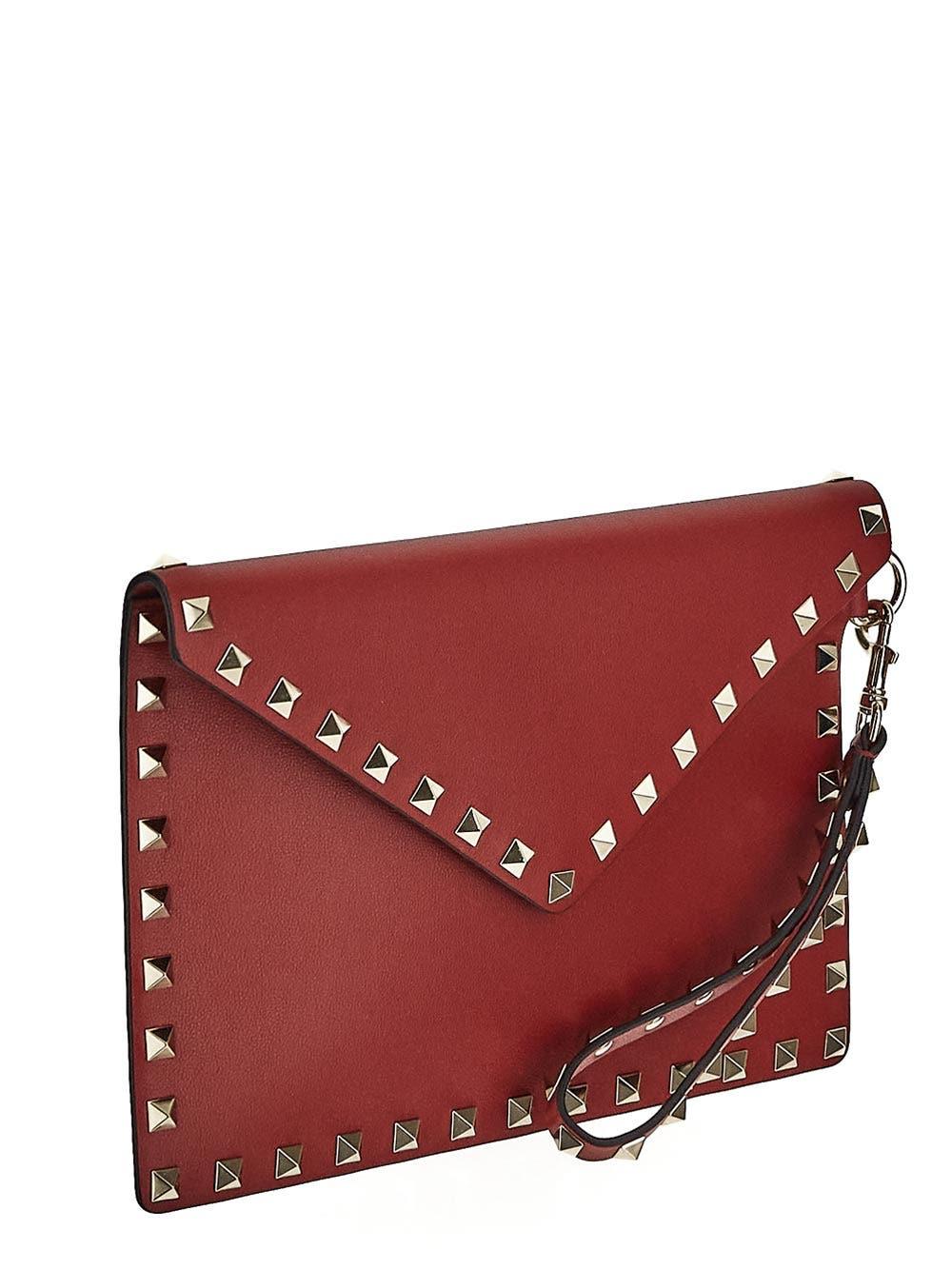 Oluxury Valentino Garavani Rockstud Cardholder Sostegno trimestrale
