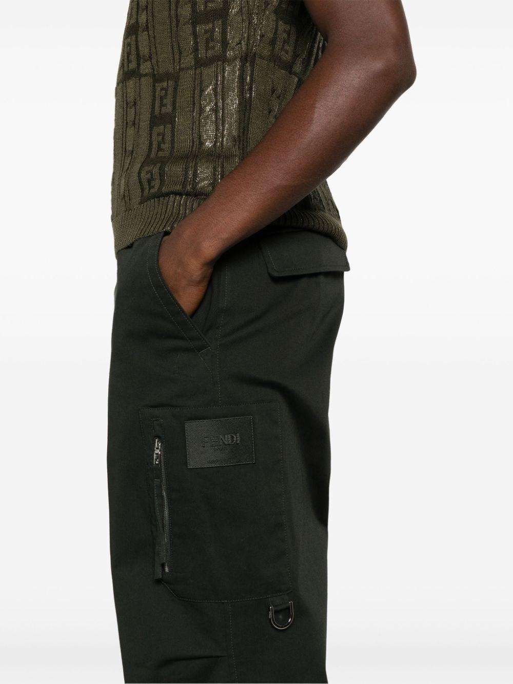 Fendi `New Rich Gabar` Pants Vendite Flash