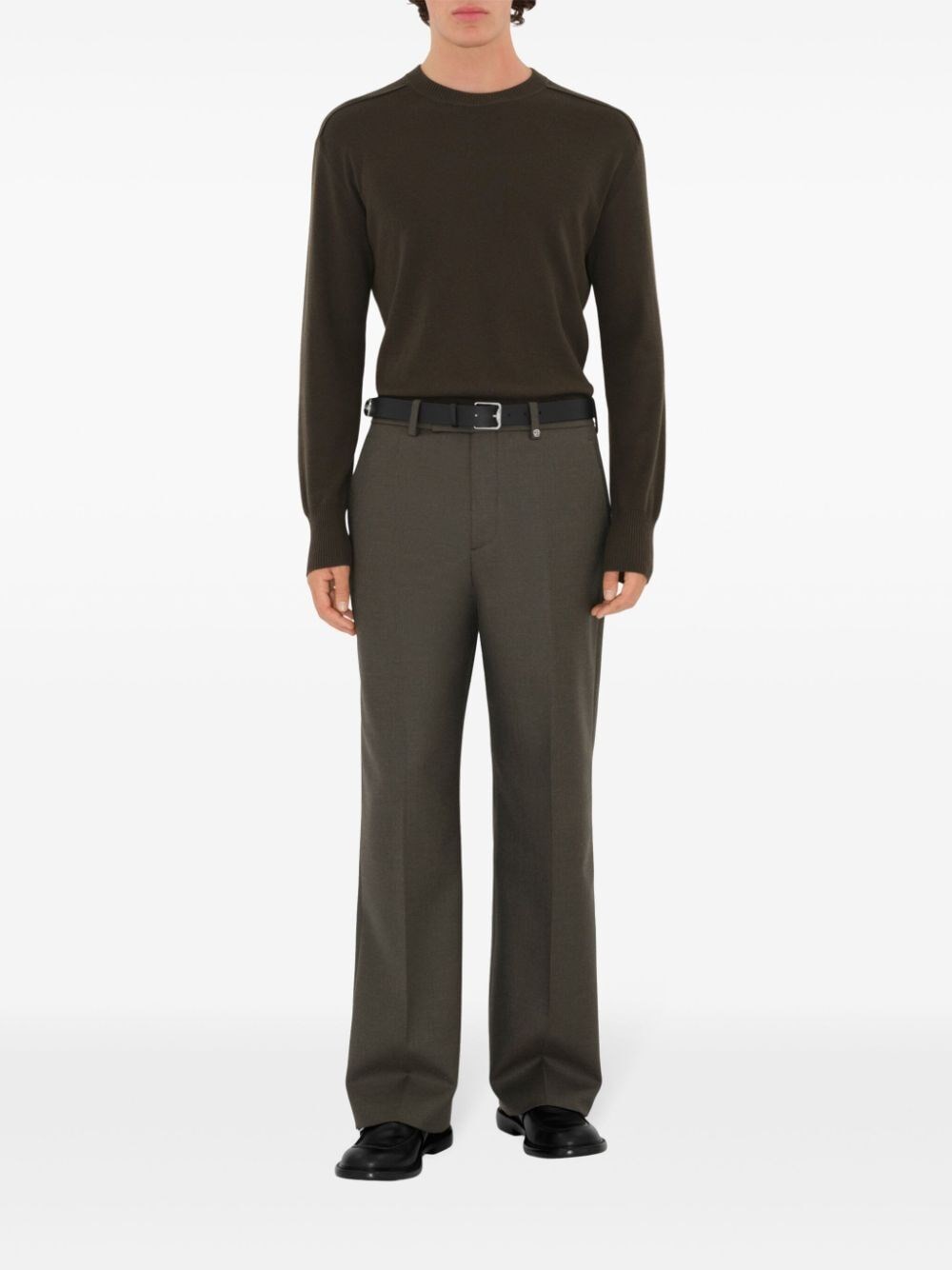 Burberry Wool Tailored Pants Ultimi due giorni