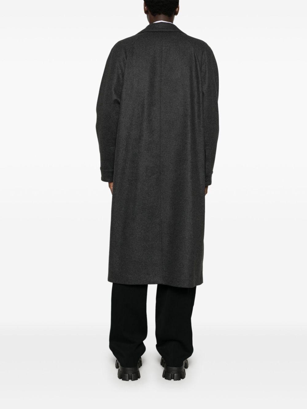 Fendi `FF` Embossed Coat Negozi Online