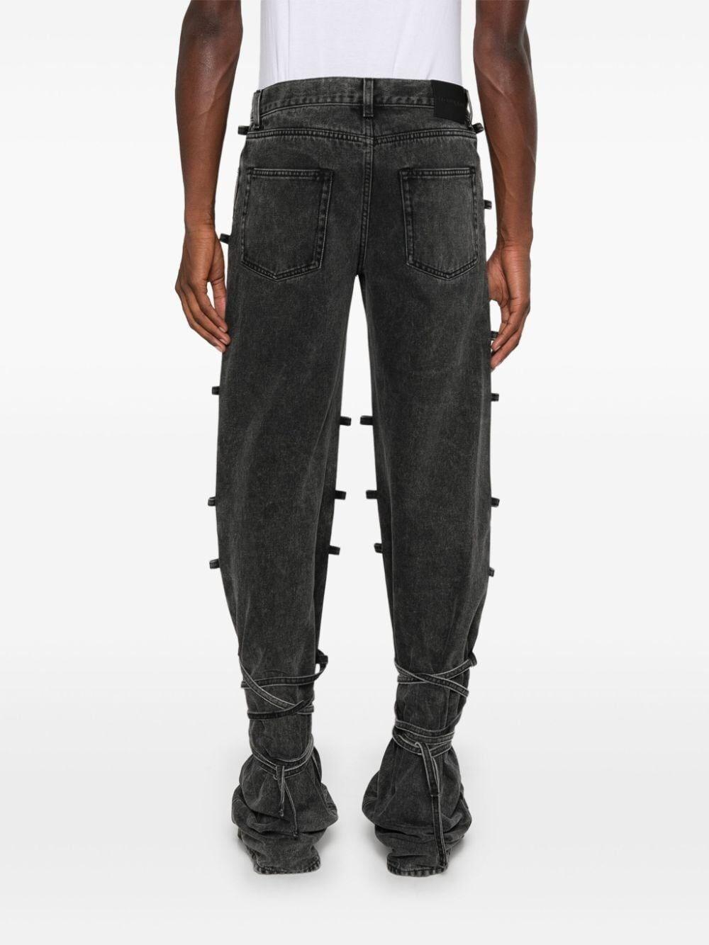 Alexander mcqueen Baggy Tied Jeans Convenienza