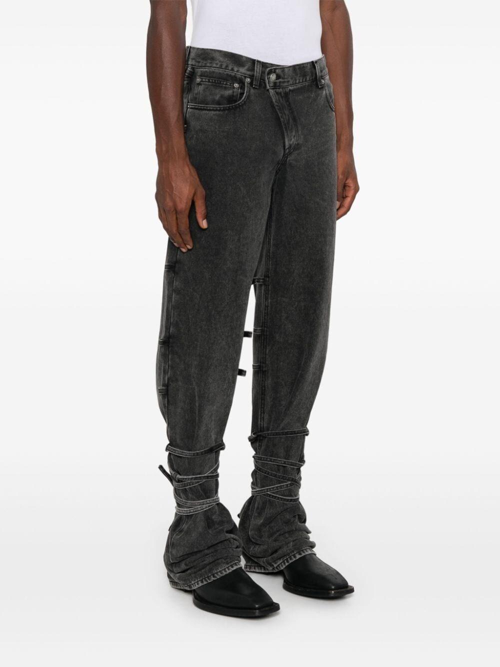 Alexander mcqueen Baggy Tied Jeans Convenienza