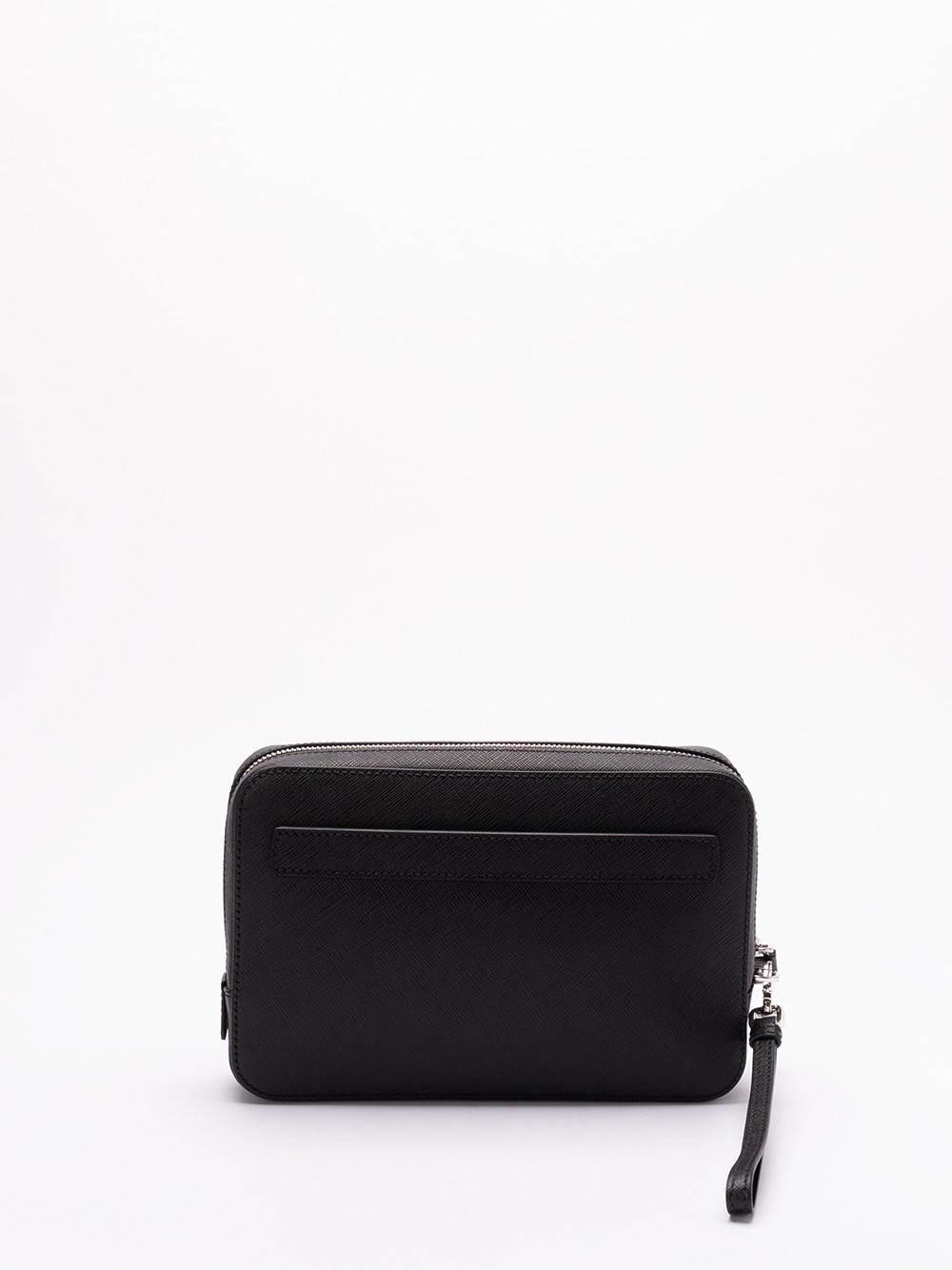 Prada Saffiano Leather Clutch Shopping Online