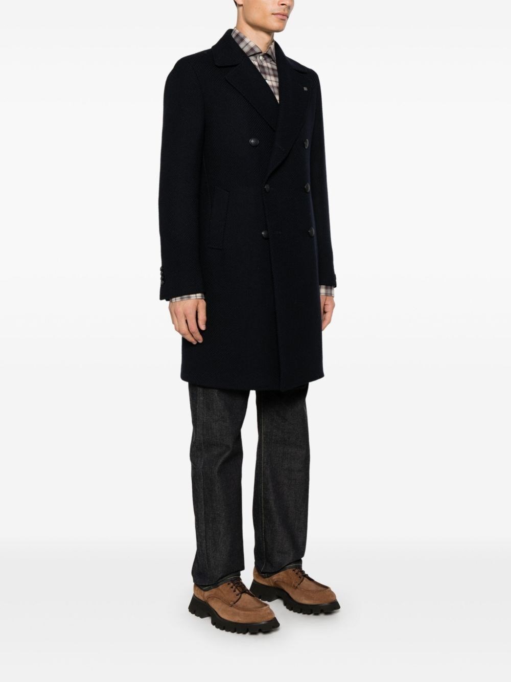 Tagliatore `Bruce` Long Coat Outlet