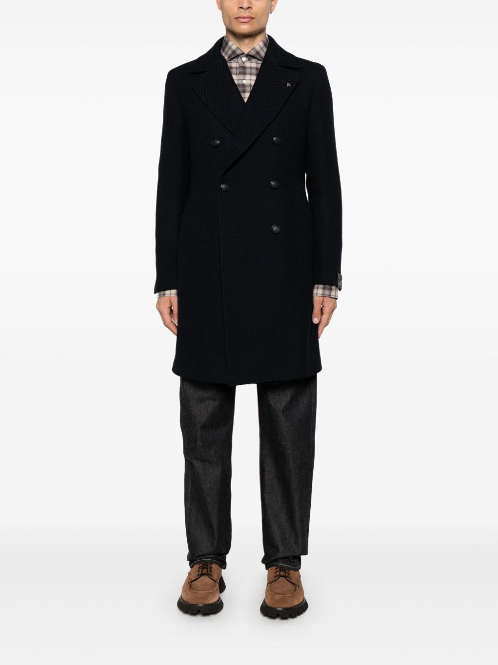 Tagliatore `Bruce` Long Coat Outlet