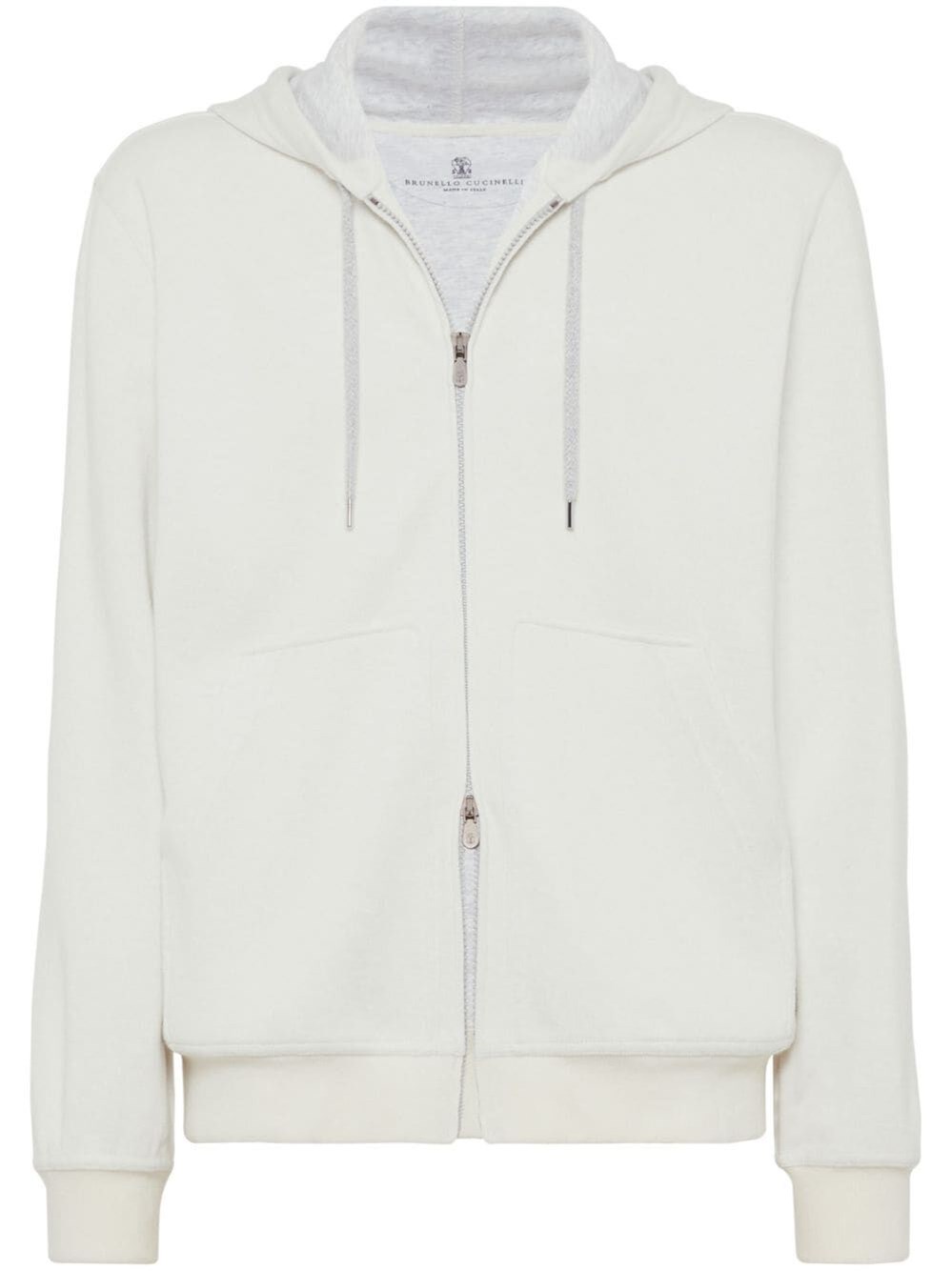 Brunello cucinelli Hooded Sweatshirt With Zipper Soddisfazione Garantita