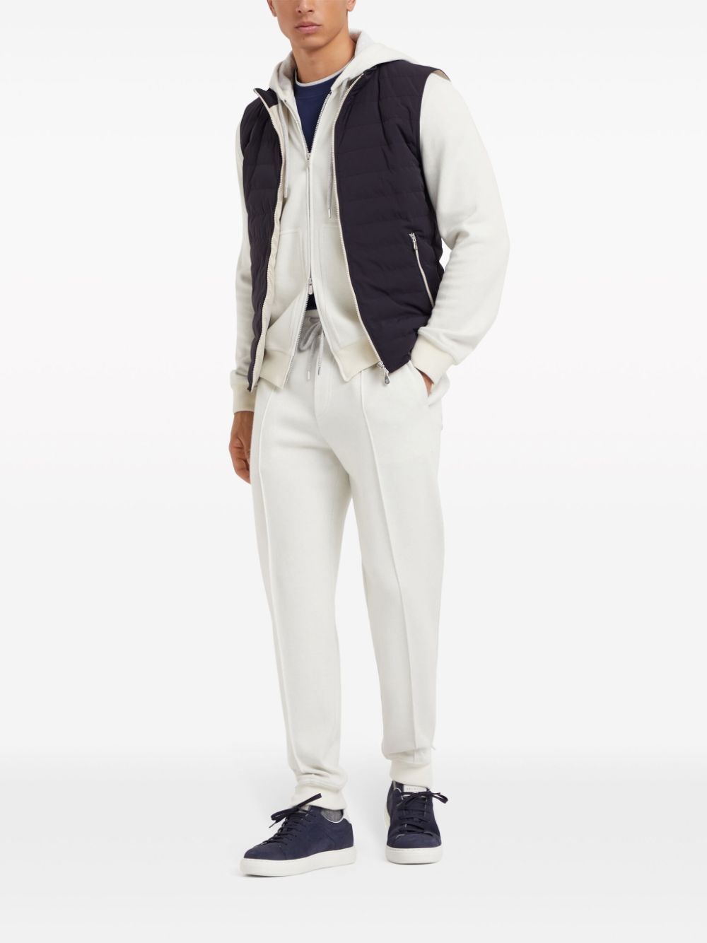 Brunello cucinelli Hooded Sweatshirt With Zipper Soddisfazione Garantita