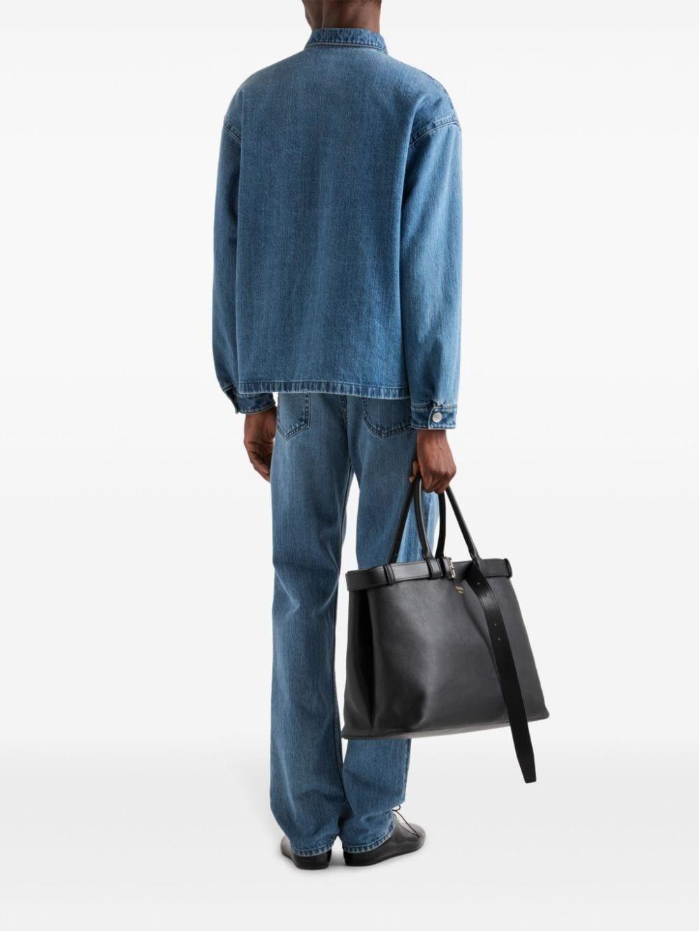 Prada Denim Shirt Prezzo Ridotto