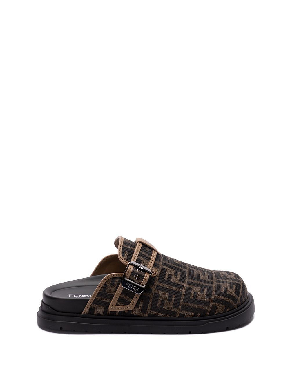 Fendi `Jacquard FF` Sabots Online