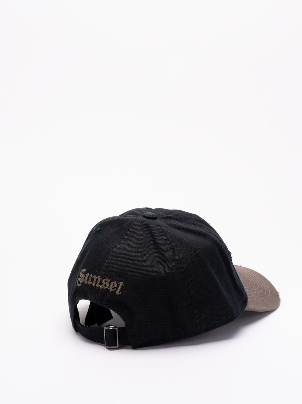 Palm angels `Ripped PA Monogram` Cap Outlet