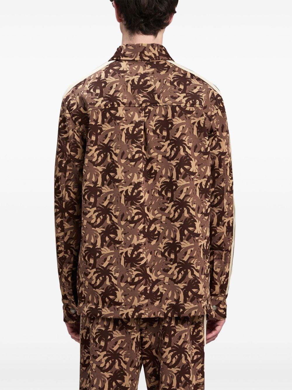 Palm angels `Palms Camo` Shirt Offerta speciale della fabbrica