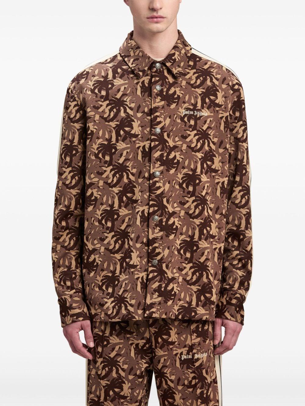 Palm angels `Palms Camo` Shirt Offerta speciale della fabbrica