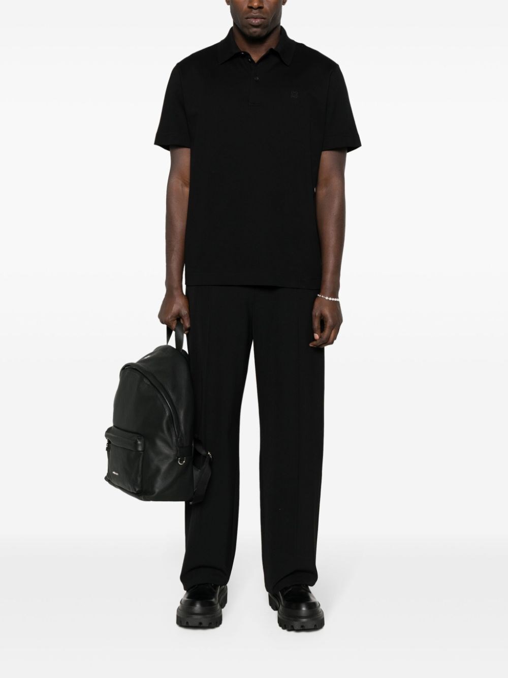 Givenchy Classic Fit Polo 3 Buttons With `4G` Detail Qualità