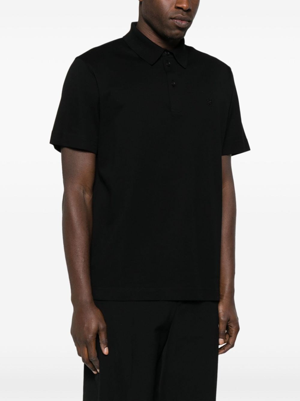 Givenchy Classic Fit Polo 3 Buttons With `4G` Detail Qualità