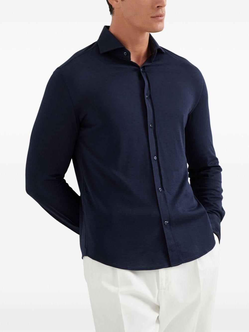 Brunello cucinelli Shirt With Spread Collar Moda