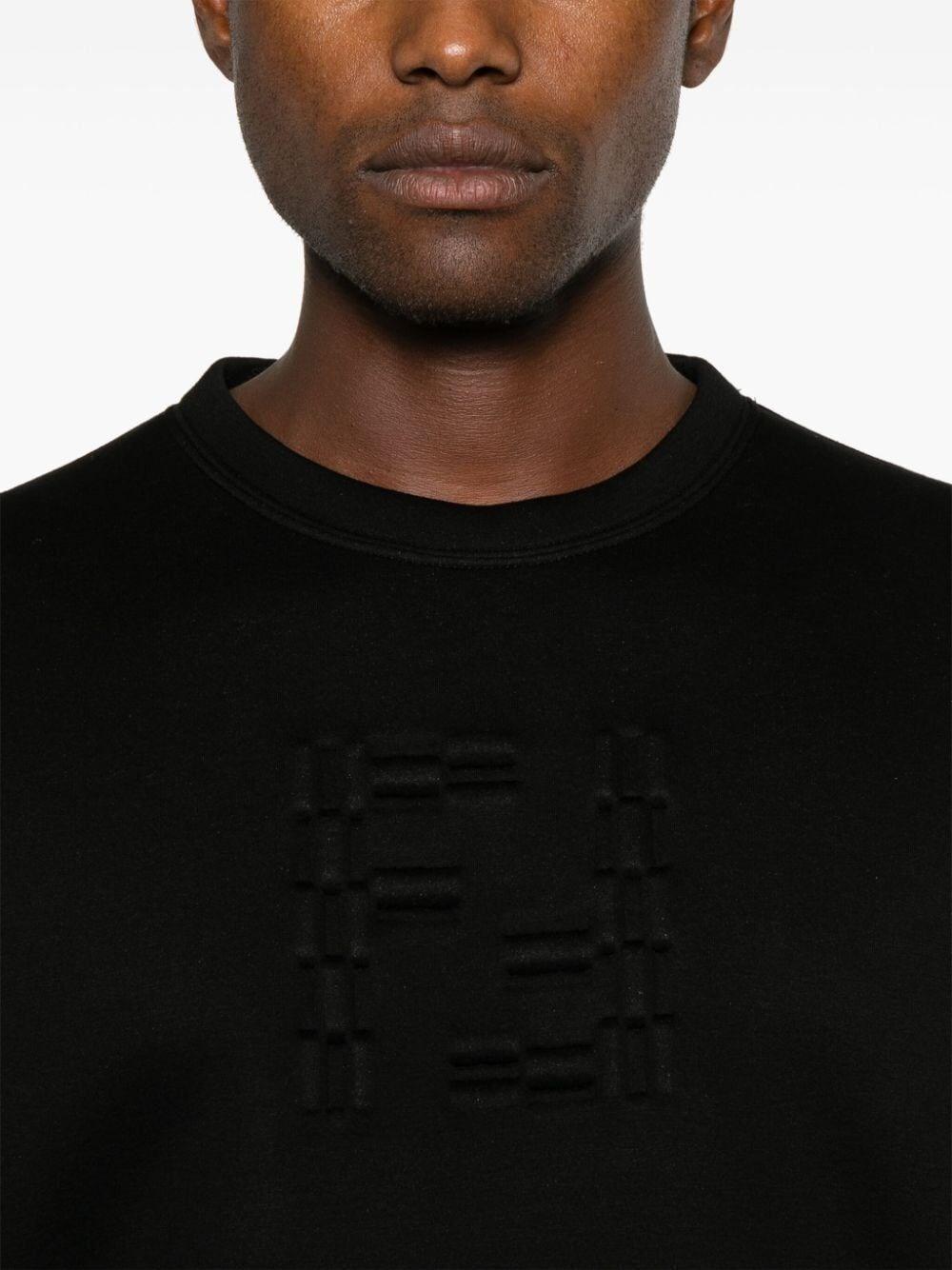 Fendi `FF Labyrinth` Embossed Sweater Promozione