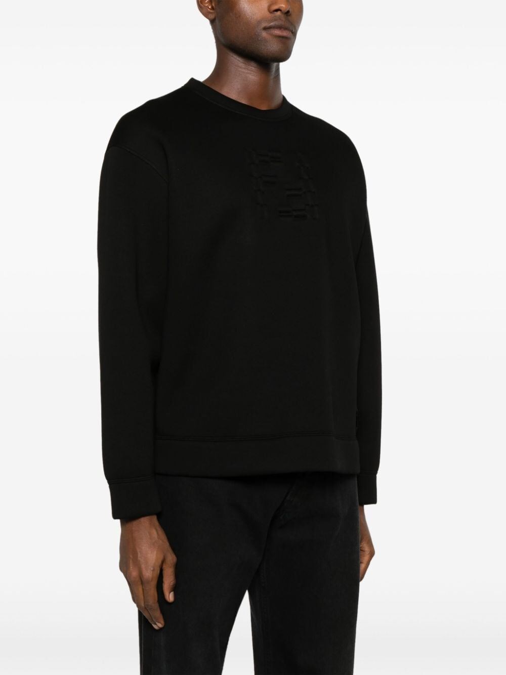Fendi `FF Labyrinth` Embossed Sweater Promozione