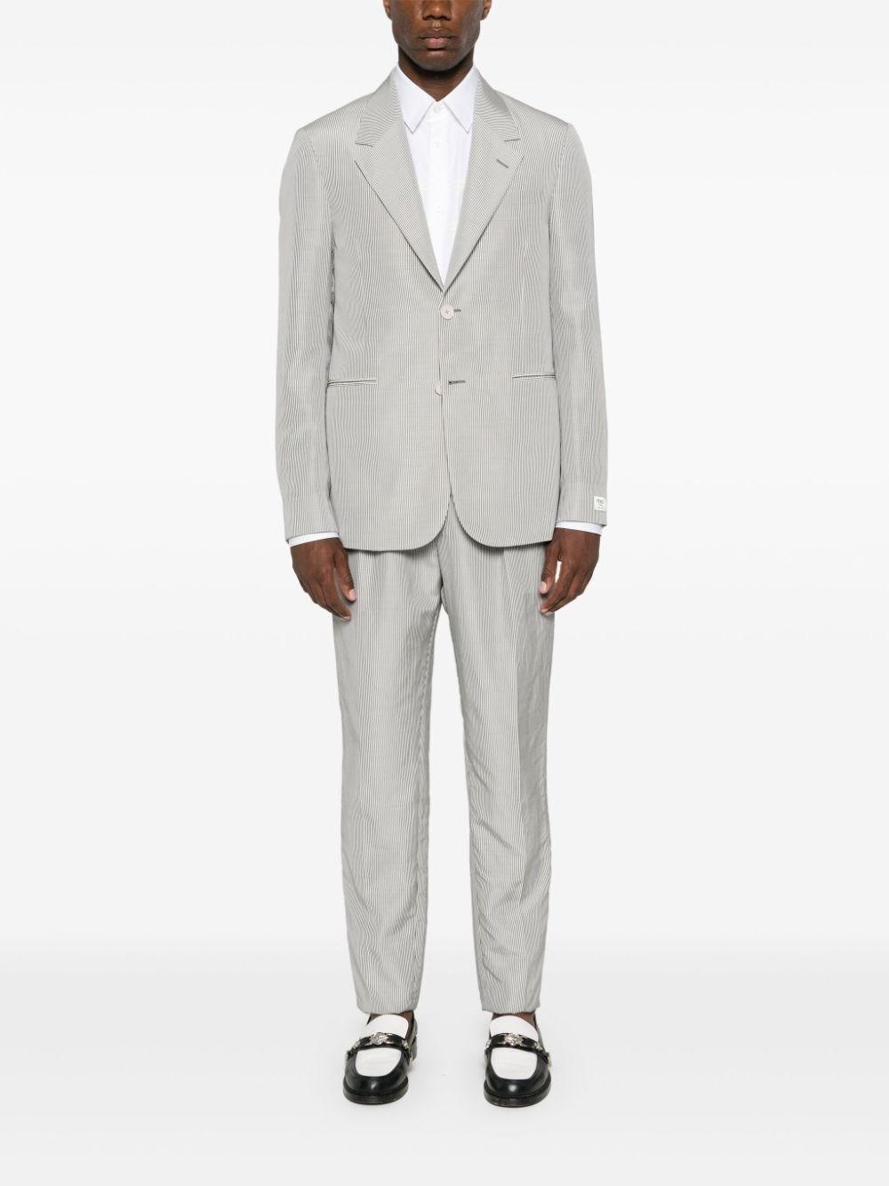 Fendi Striped Jacket Consegna Veloce