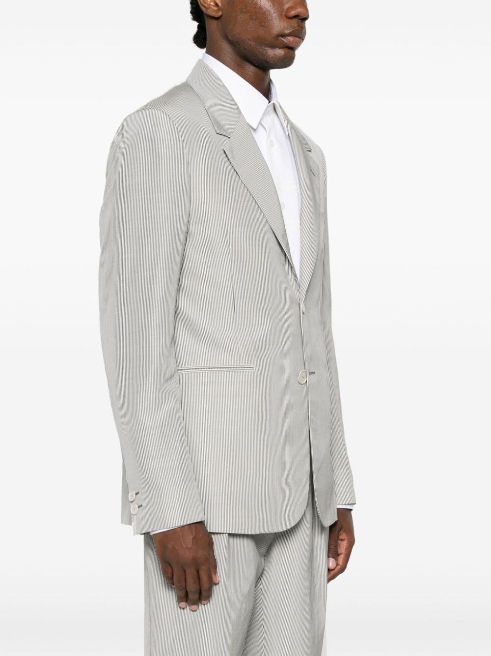Fendi Striped Jacket Consegna Veloce