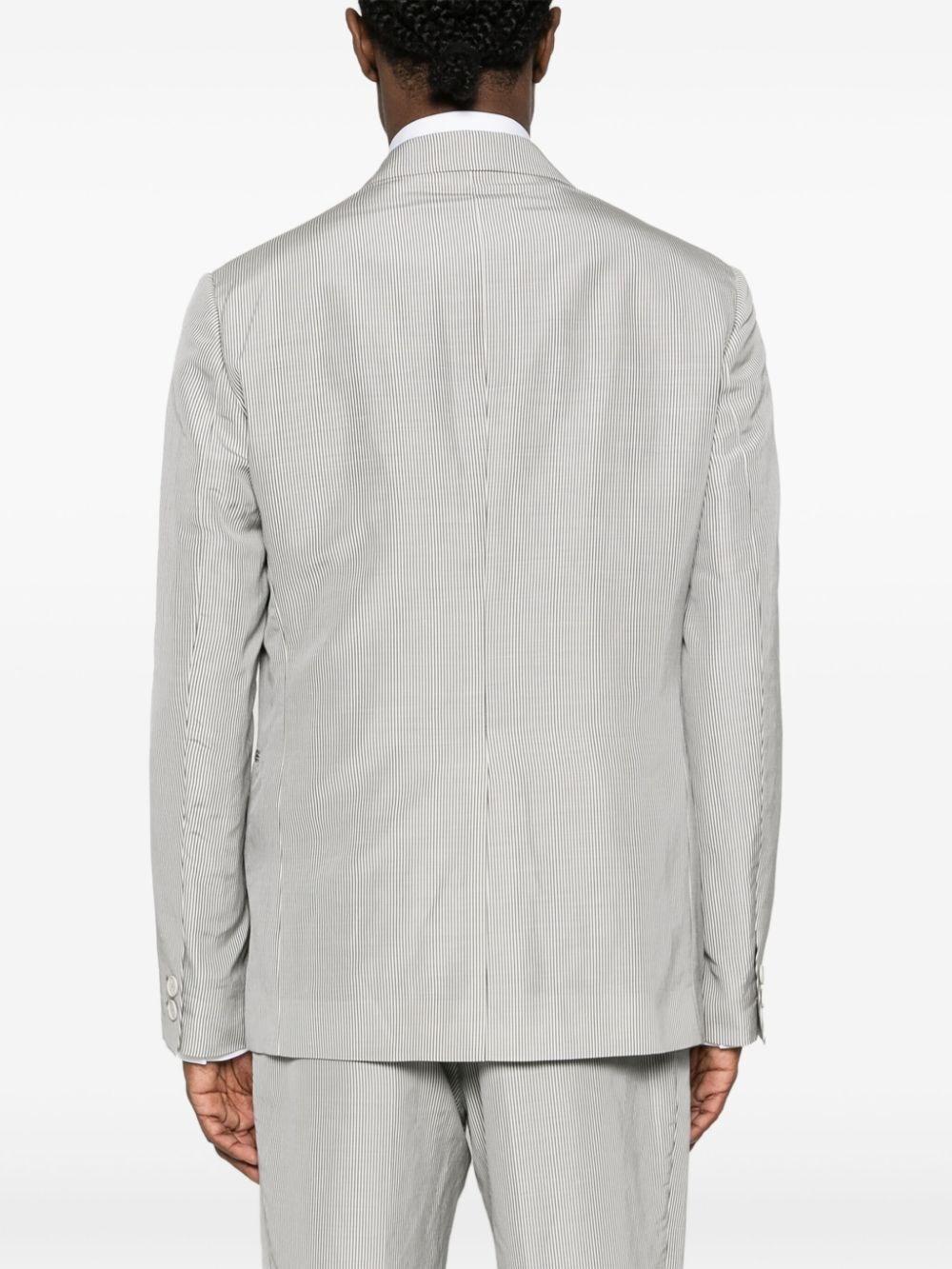 Fendi Striped Jacket Consegna Veloce