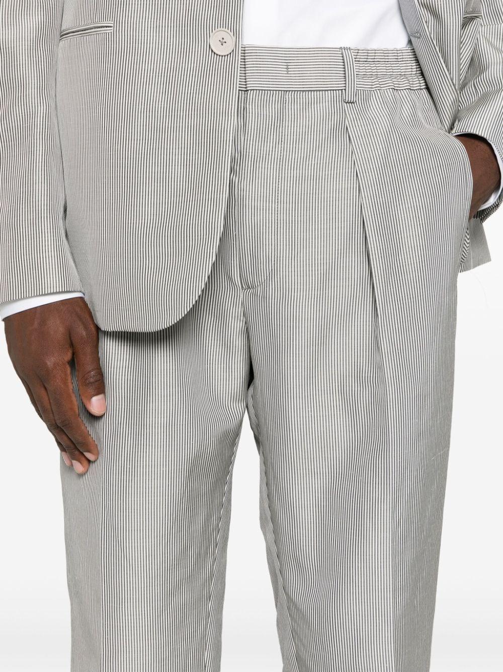 Fendi Striped Tailored Pants Promozione Limitata