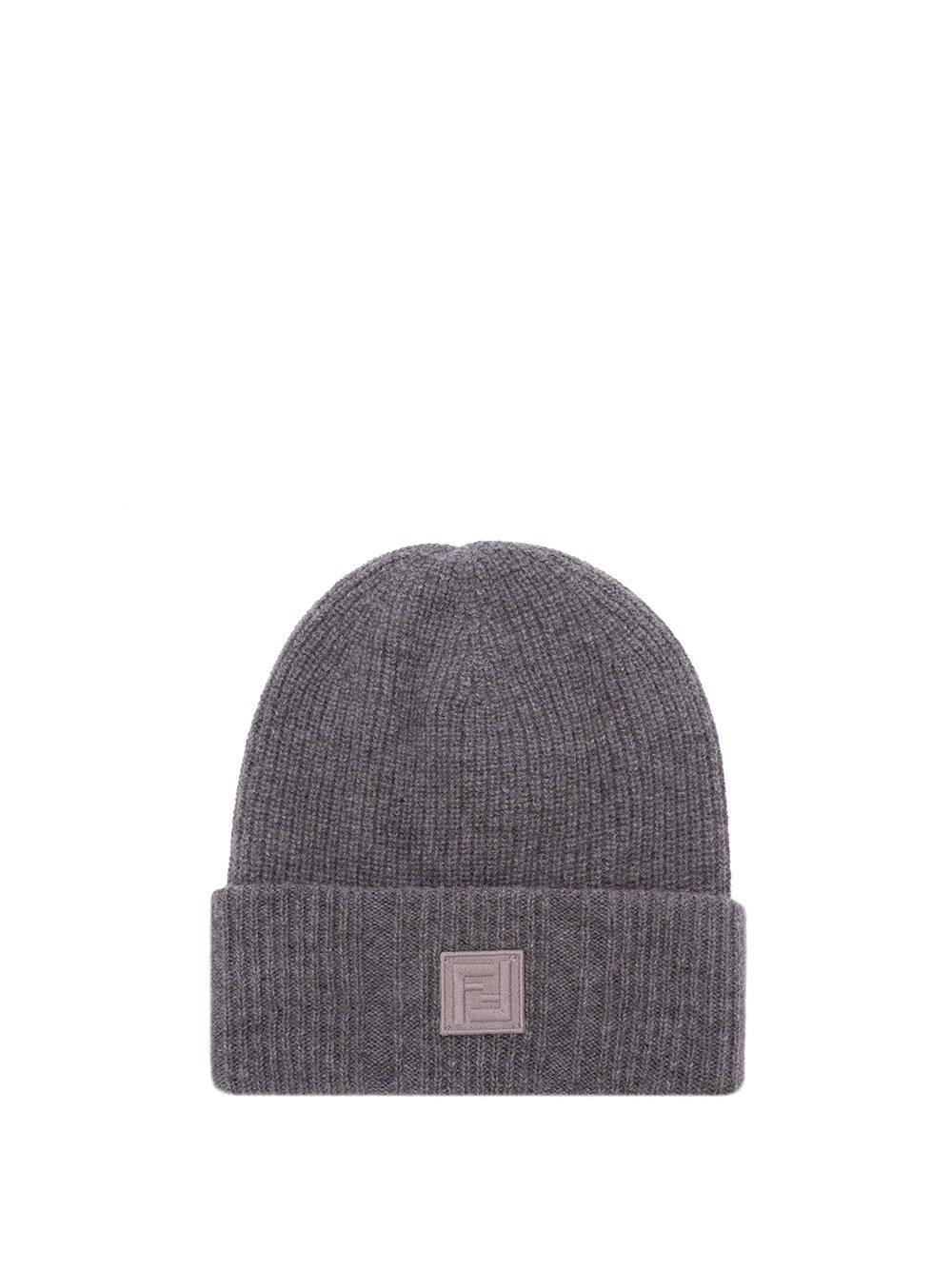 Fendi FF` Label Beanie Shopping Online
