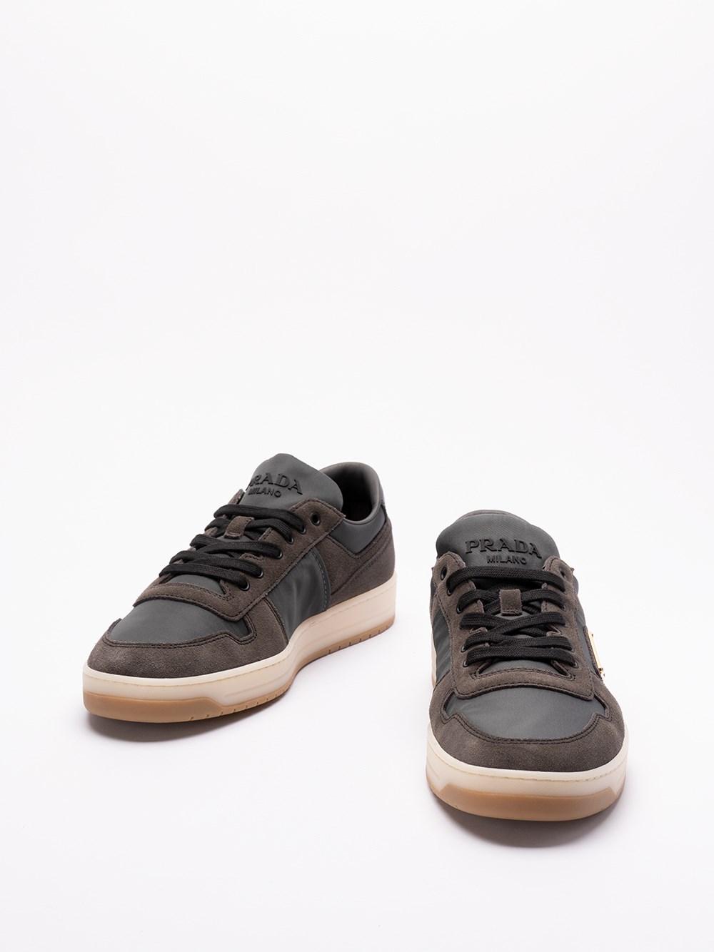 Prada `Downtown` Suede Sneakers Sottocosto