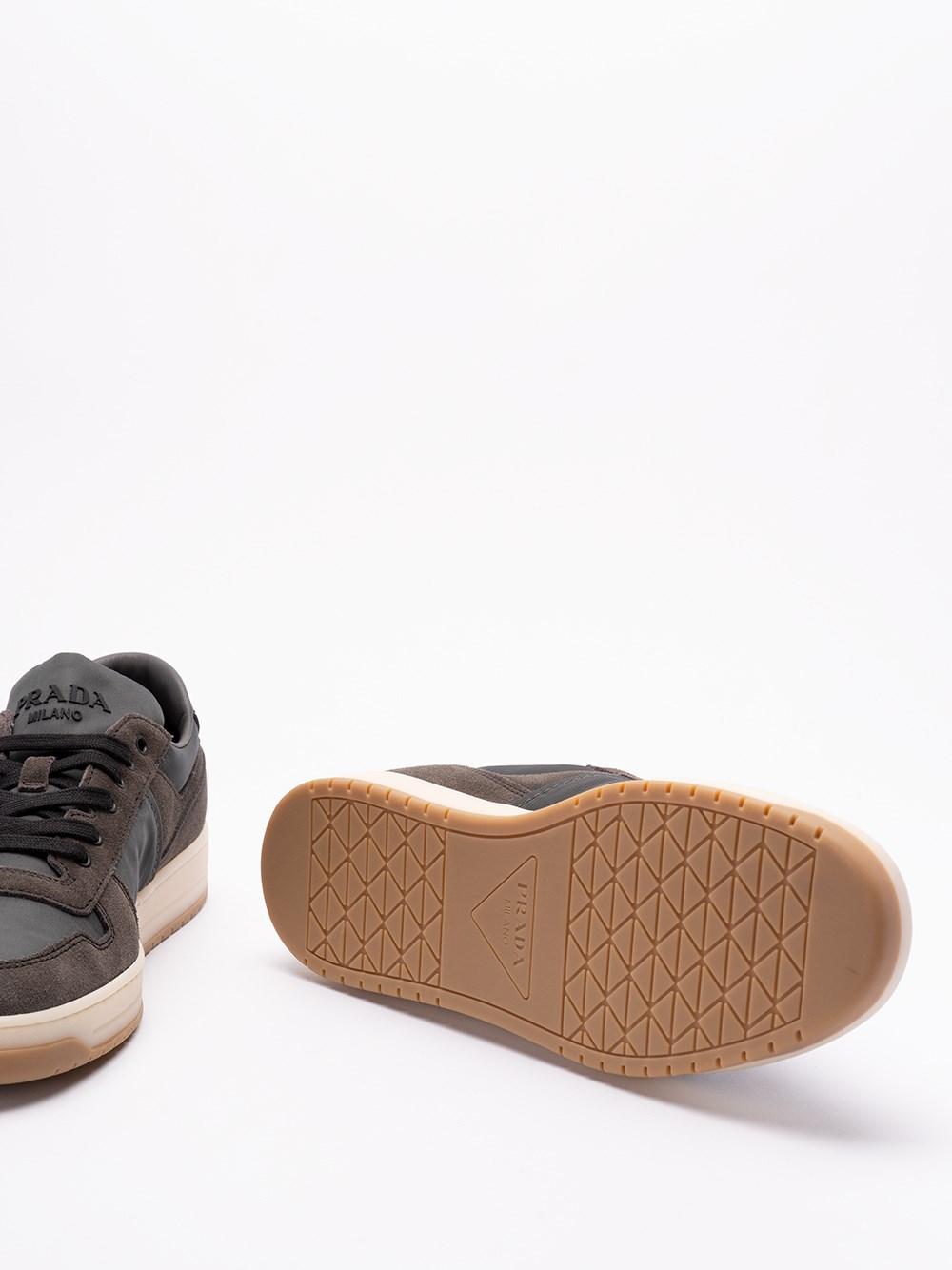 Prada `Downtown` Suede Sneakers Sottocosto