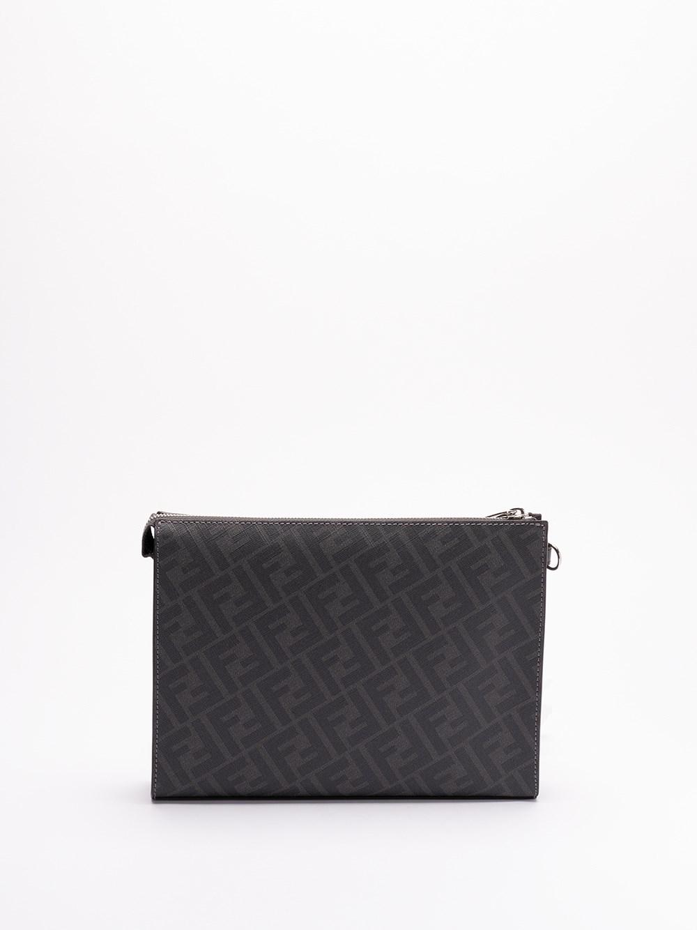 Fendi `Fendi Diagonal` Clutch Bag Vendita