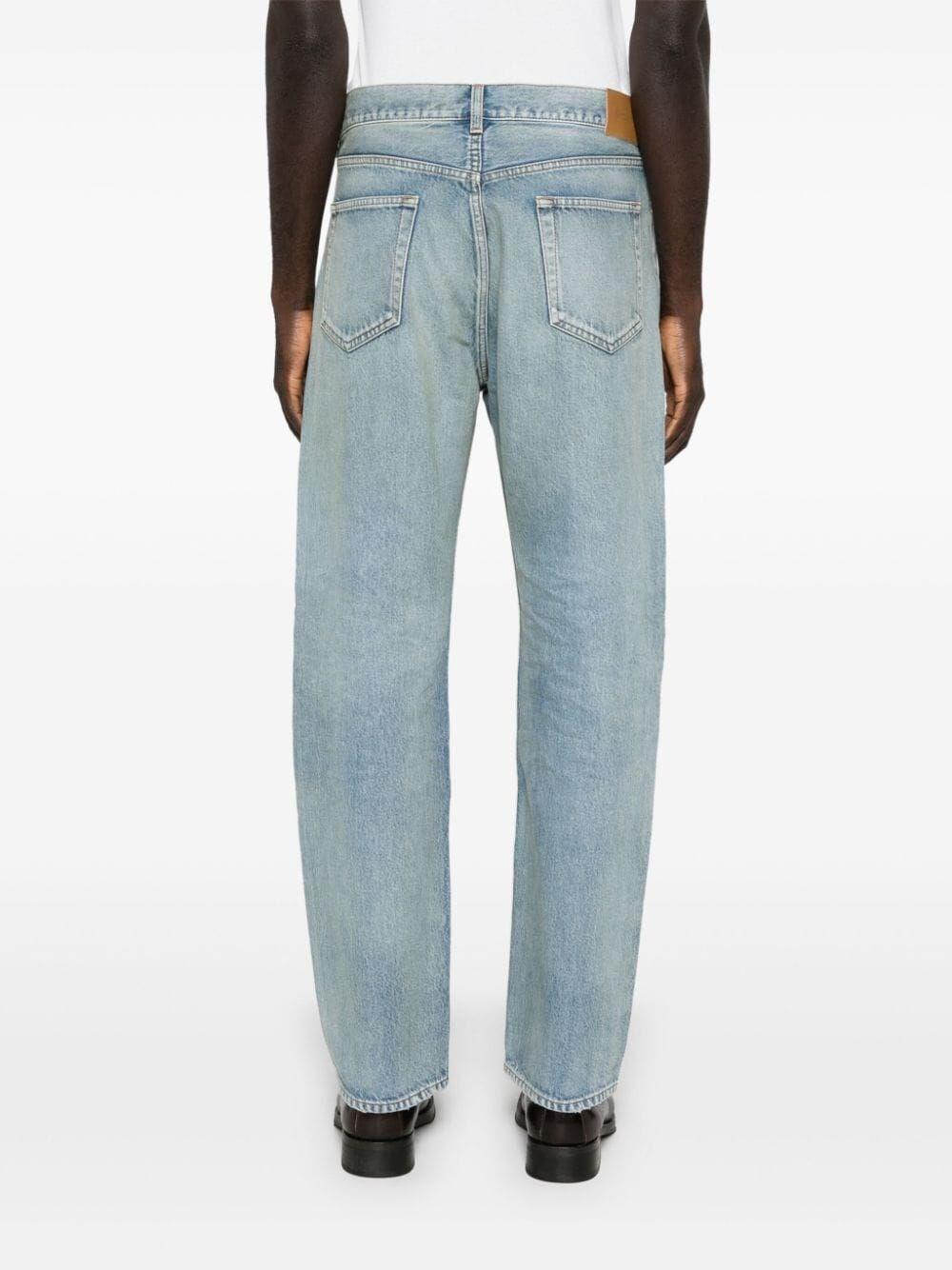 Saint laurent Loose Straight Jeans Soddisfazione Garantita