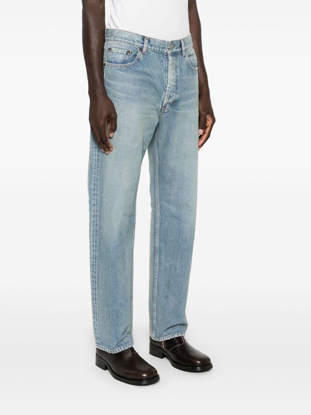 Saint laurent Loose Straight Jeans Soddisfazione Garantita