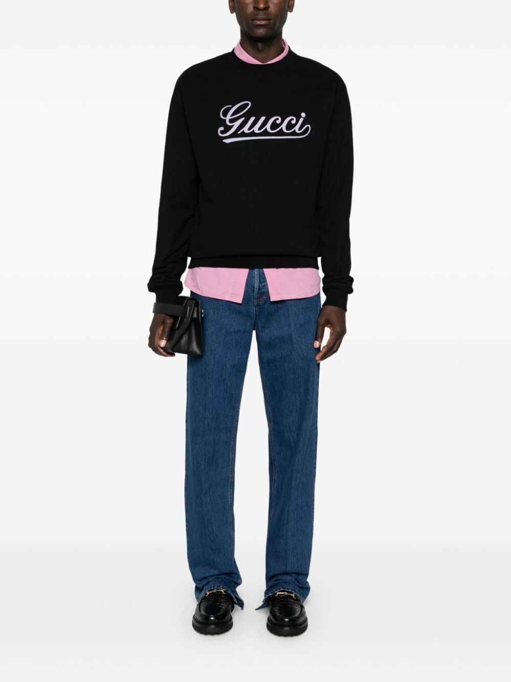 Gucci Crew-Neck Sweatshirt Offerta