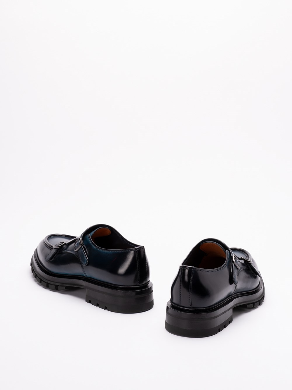 Santoni `Emric` Buckled Loafers Economico