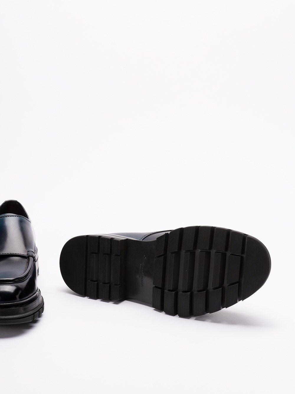 Santoni `Emric` Buckled Loafers Economico